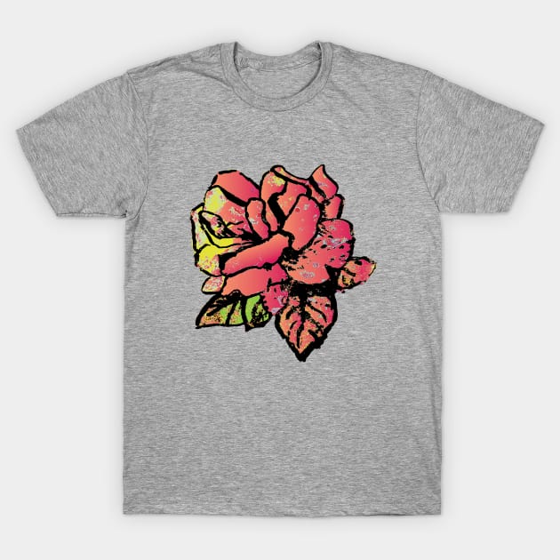 Rose T-Shirt by zeljkica